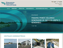 Tablet Screenshot of panamapower.net